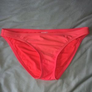 Neon Salmon Pink Bikin Bottoms